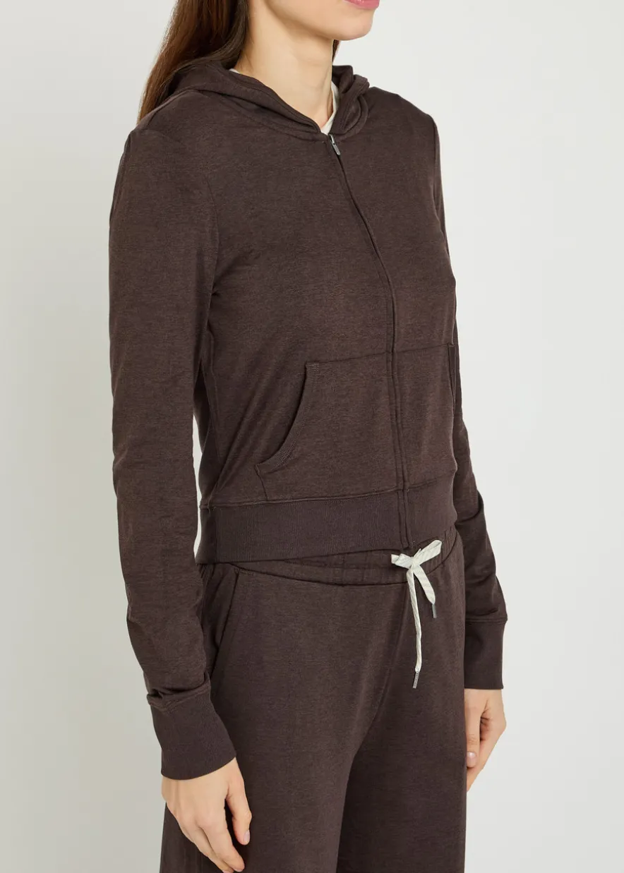 Halo Mini hooded stretch-jersey sweatshirt