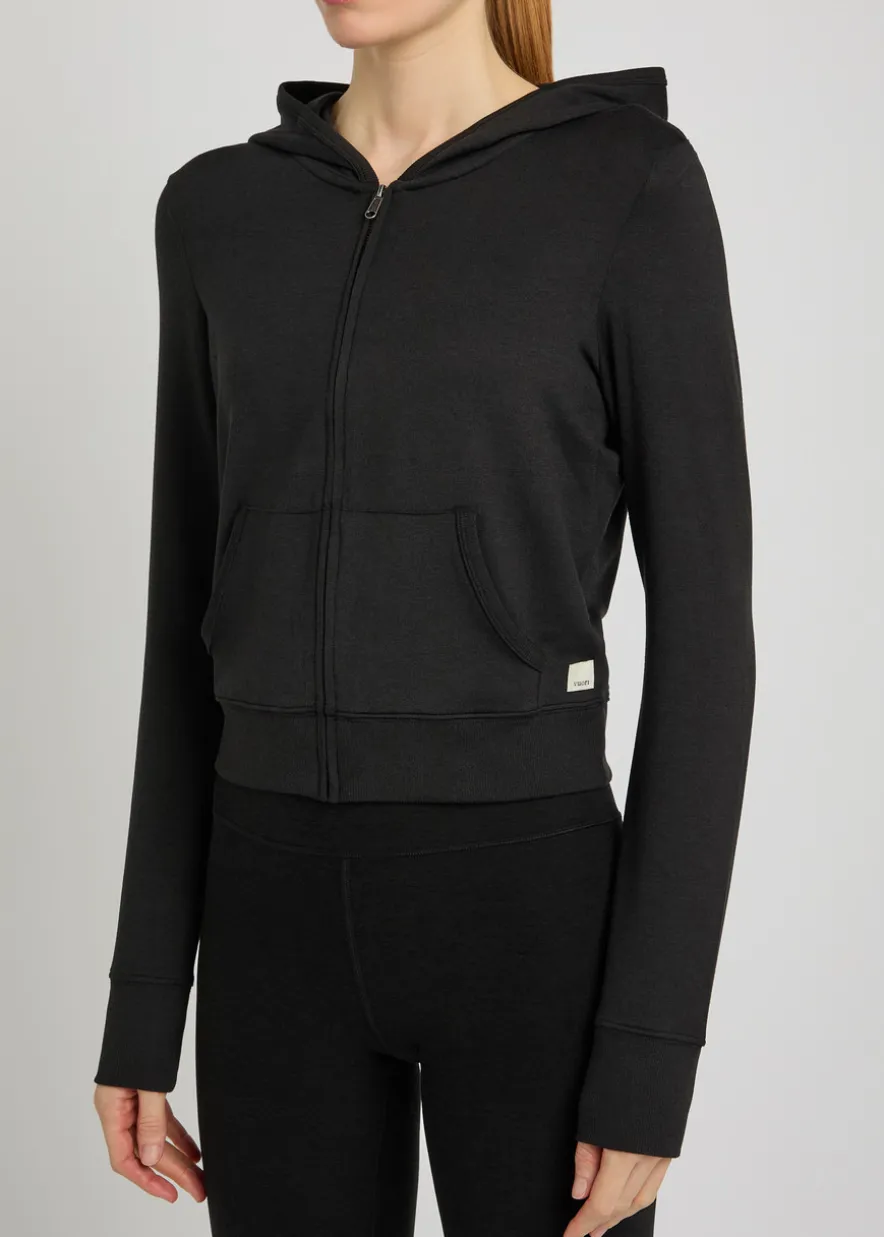 Halo Mini hooded stretch-jersey sweatshirt