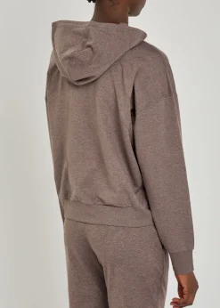 Halo Modern hooded slubbed jersey sweatshirt