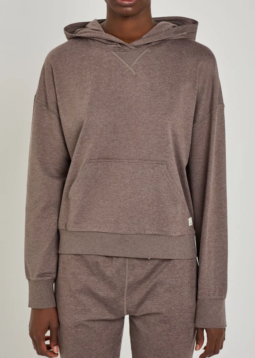 Halo Modern hooded slubbed jersey sweatshirt