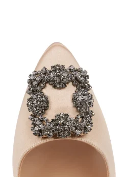 Hangisi 90 silk-satin pumps