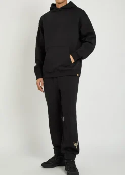 Harcourt hooded cotton-blend sweatshirt