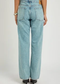 Harlow straight-leg jeans