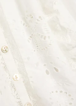 Hawthorne embroidered cotton top