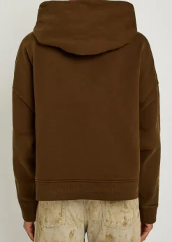 Heavy hooded cotton sweatshirt