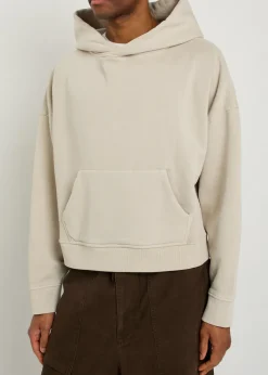 Heavy hooded cotton sweatshirt