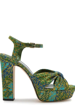 Heloise 120 brocade platform sandals