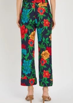 Hendrix floral-print woven trousers