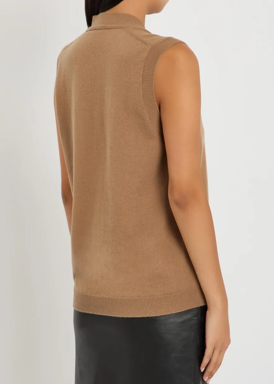 Highland wool and cashmere-blend vest