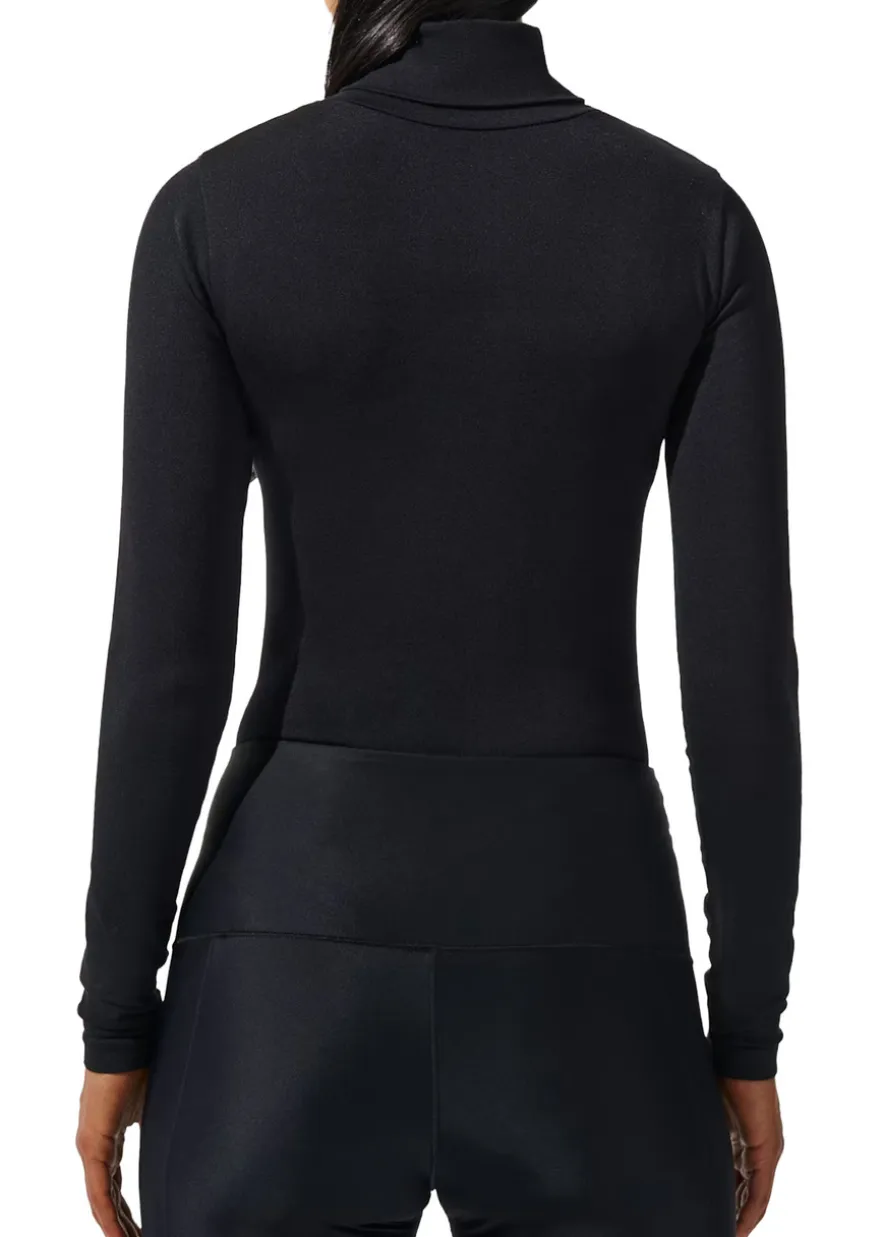 High-neck bodysuit