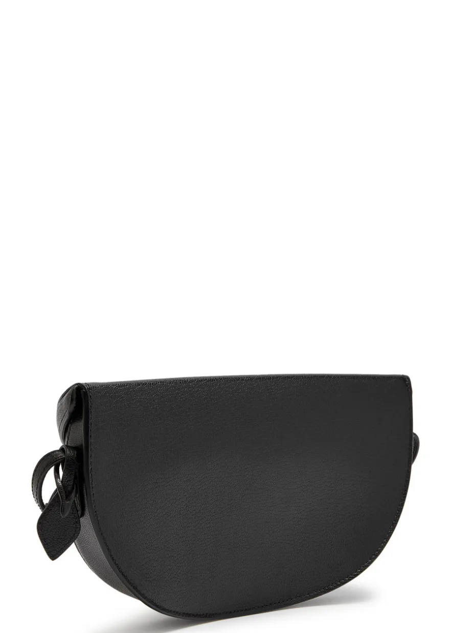 Hip East West grained leather cross-body bag