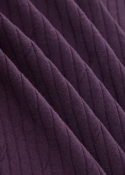 Hodson ribbed merino wool polo shirt