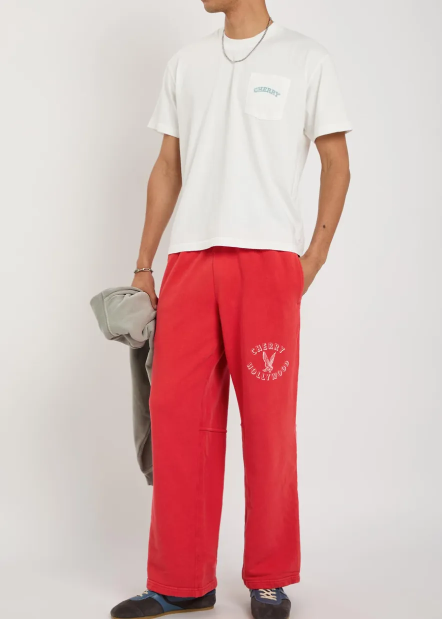 Hollywood Parachute printed cotton sweatpants