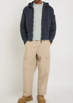 Hooded canvas jacket