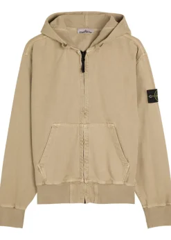 Hooded canvas work jacket
