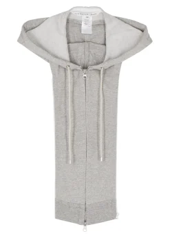 Hooded cotton dickey