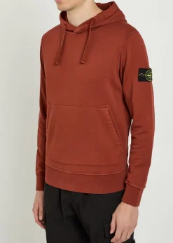 Hooded cotton sweatshirt