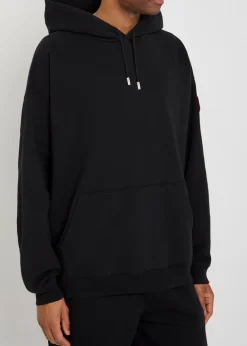 Hooded cotton sweatshirt