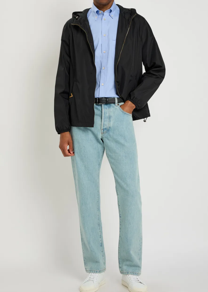 Hooded shell jacket