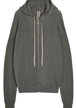 Hooded wool jumper