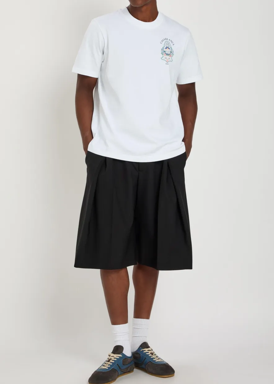 Hotel printed cotton T-shirt