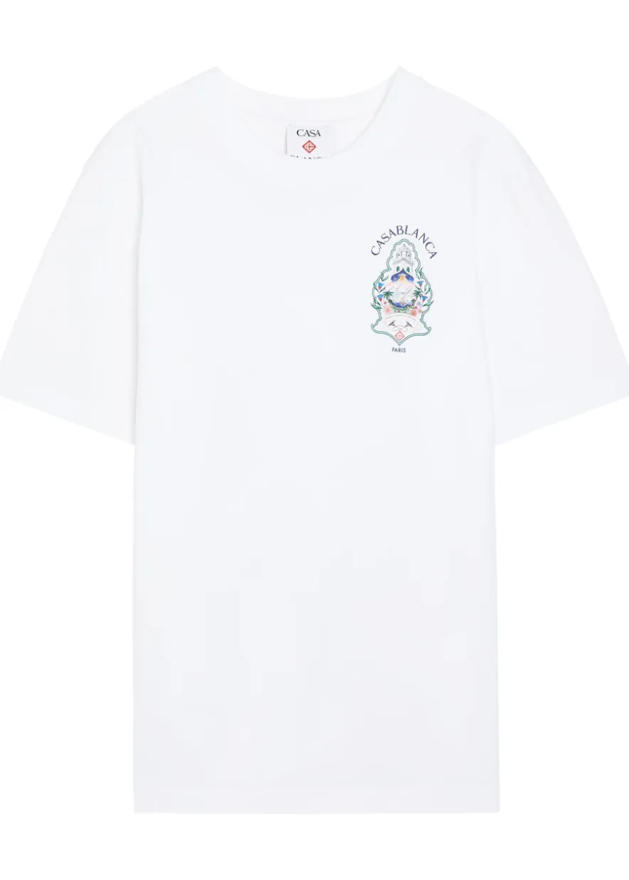 Hotel printed cotton T-shirt
