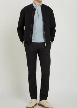 24 Hour slim-leg cotton-blend trousers