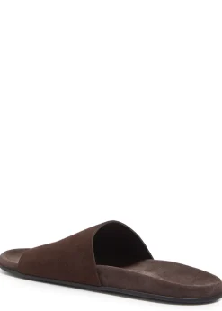 Hugh suede sliders