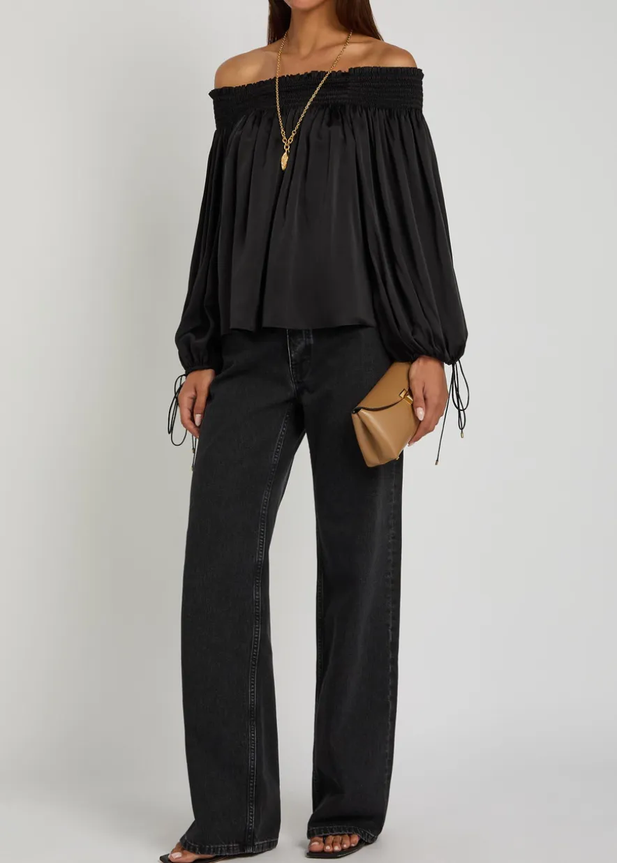 Hugh wide-leg jeans