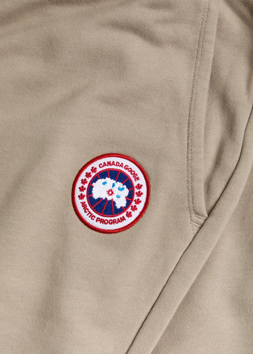 Huron logo cotton sweatpants