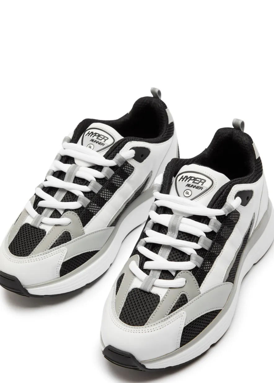 Hyper Runner panelled mesh sneakers