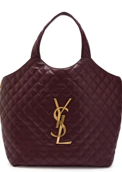 Icare quilted leather tote bag