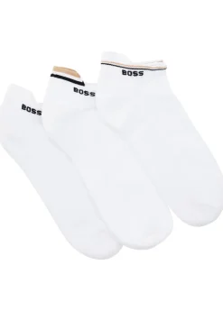 Iconic cotton-blend ankle socks - set of three