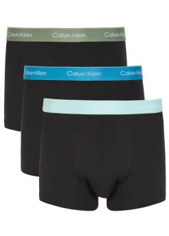 Icon stretch-cotton trunks - set of three