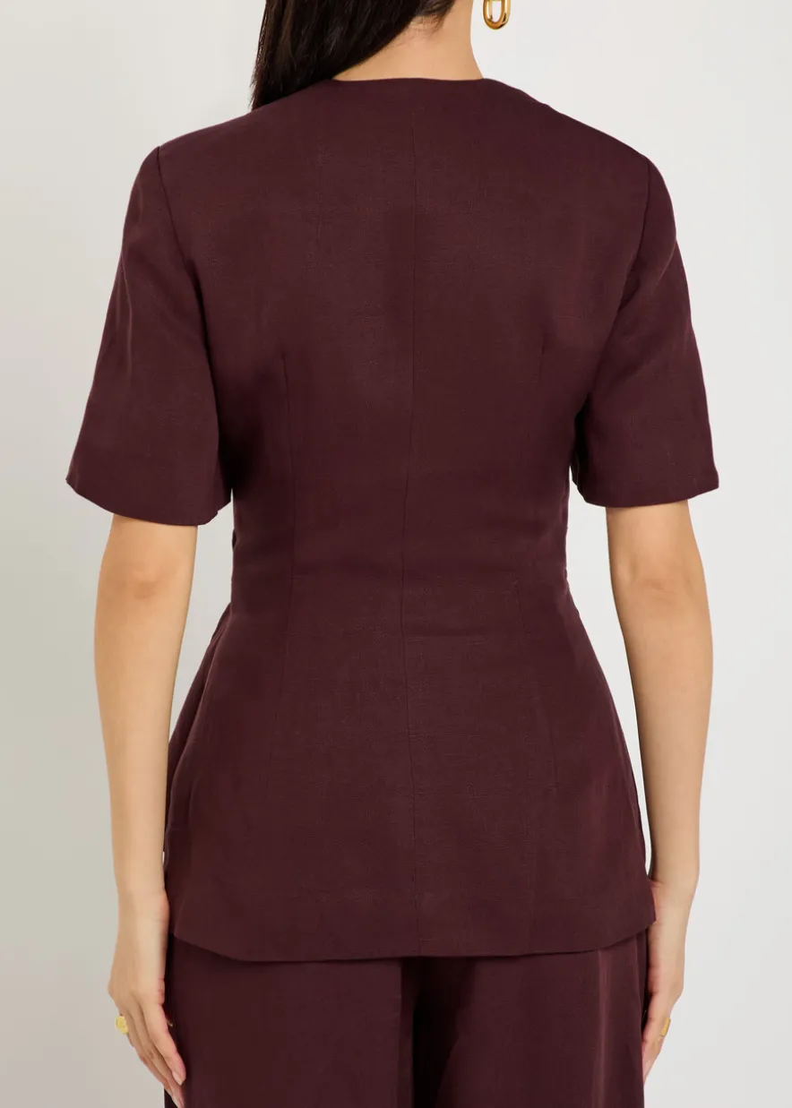 Ida wrap blazer