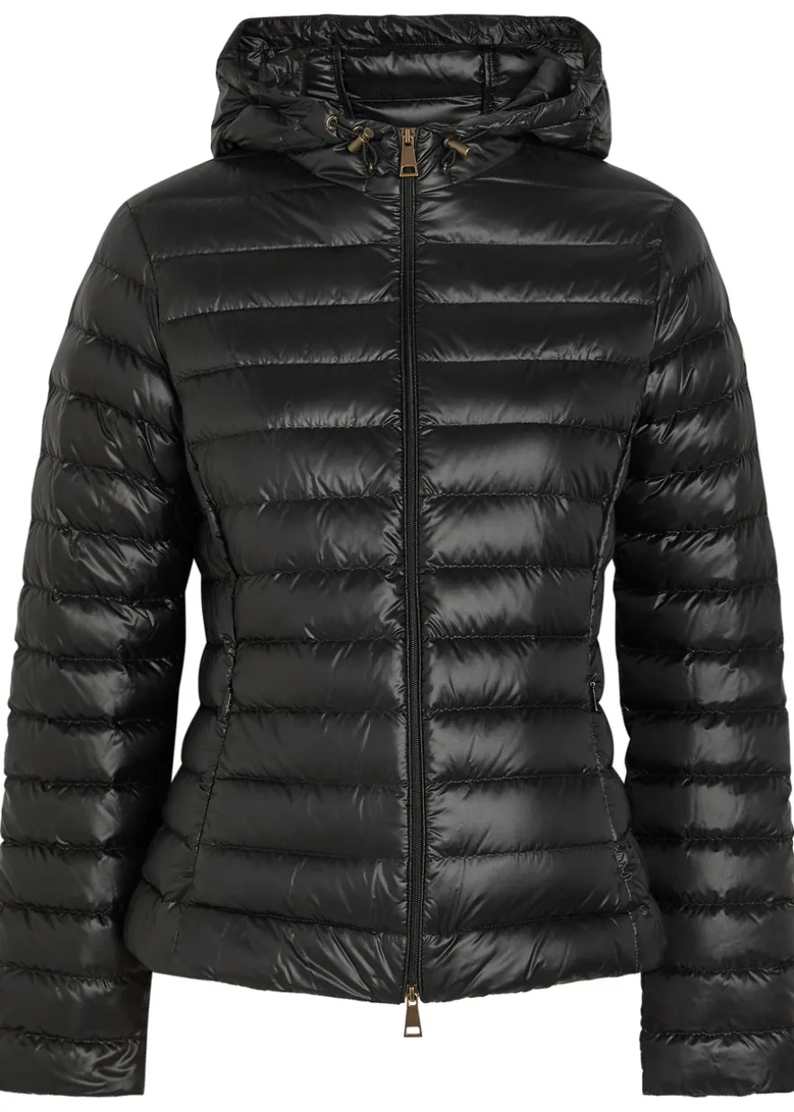 Igelhood padded hooded nylon jacket