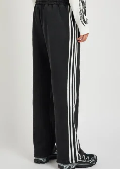Imperial logo striped cotton sweatpants