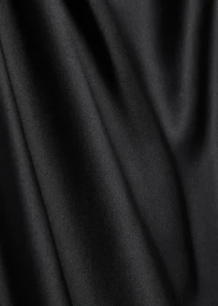 Isaak silk midi slip skirt