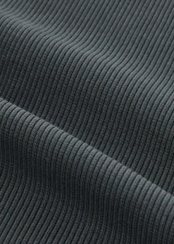 Isabel ribbed cotton-blend tank