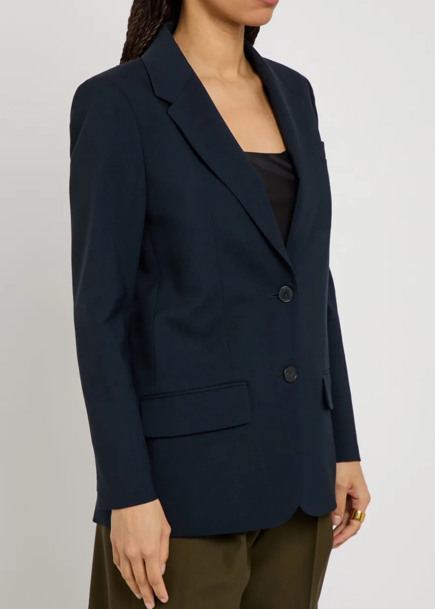 Jackie stretch-wool blazer