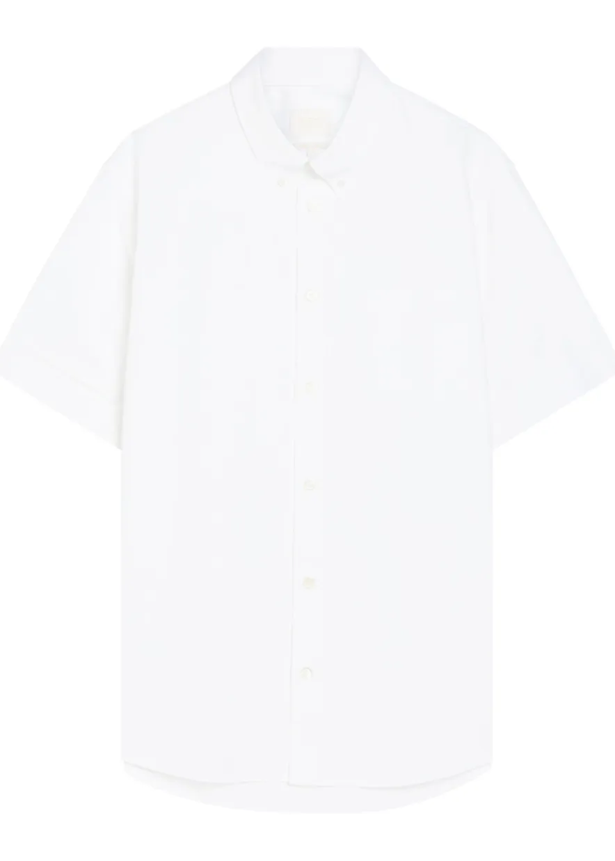 Jack logo-embroidered cotton shirt