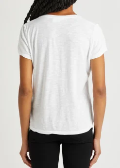 Jacksonville slubbed cotton-blend T-shirt
