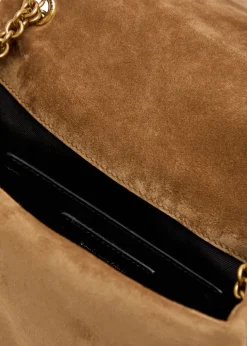 Jamie 4.3 mini suede shoulder bag