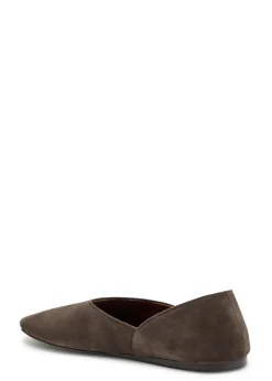 Jane suede ballet flats