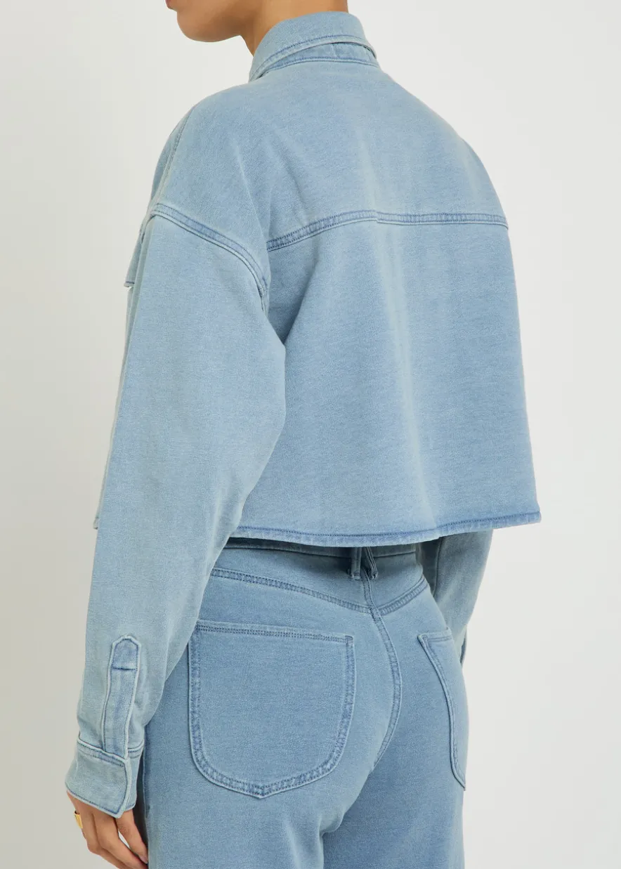 Jeanius cropped denim jacket