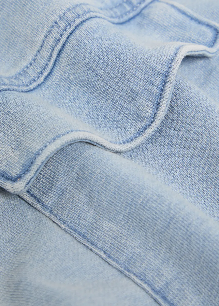 Jeanius cropped denim jacket