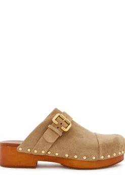 Jeannette 40 suede clogs