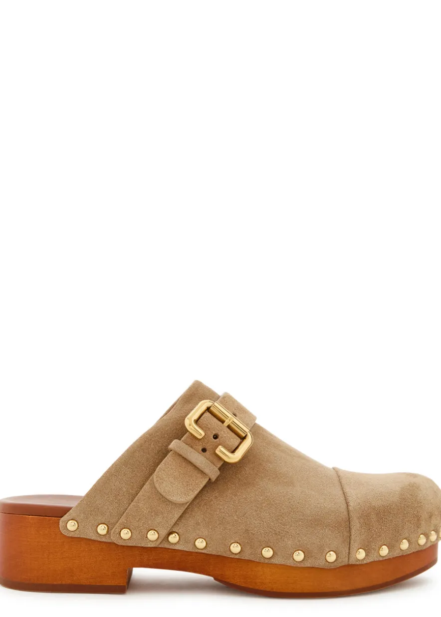 Jeannette 40 suede clogs