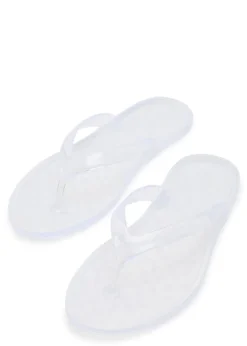 Jelly flip flops