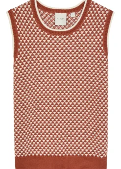 Jenson patterned cotton-knit tank